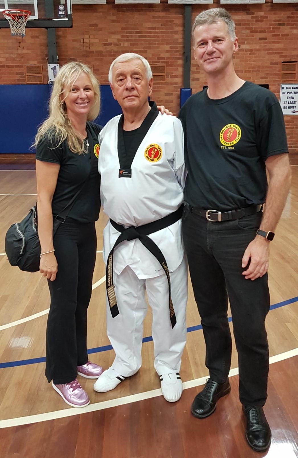 Barry, Ewelina and Mr Rozinszky